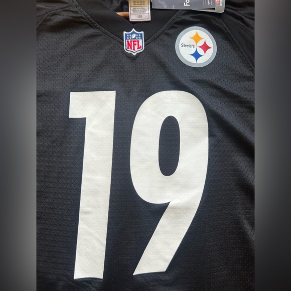 FANATICS Steelers #19 Juju Smith-Schuster game day jersey, NEW size L - Picture 7 of 10